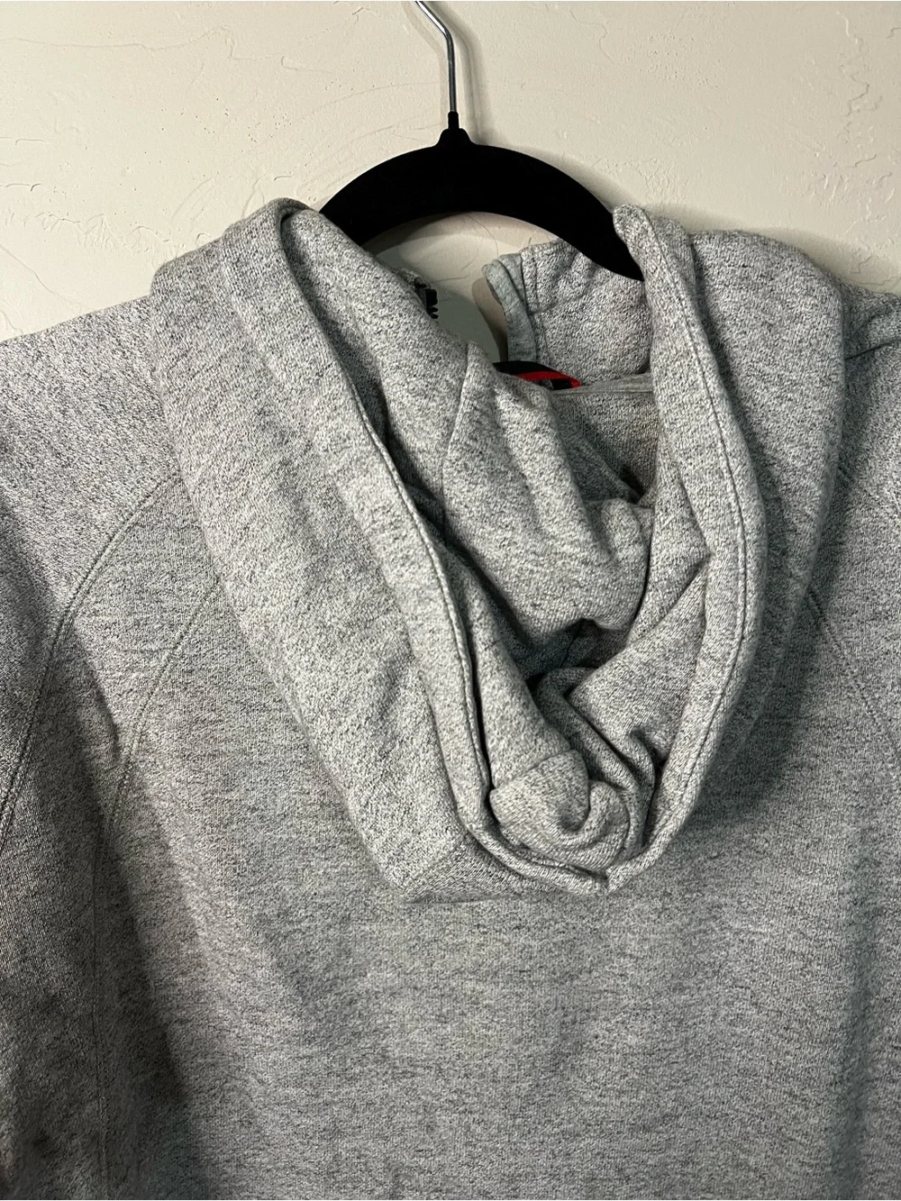 Jordan Air Men’s Wings Fleece Gray Full Zip Athleisure Hoodie Sweater
